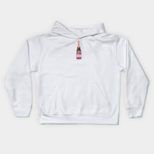 Champagne bottle Kids Hoodie